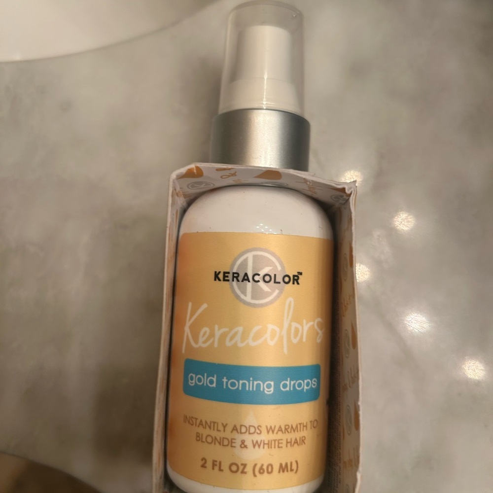 Keracolor Gold Toning Drops